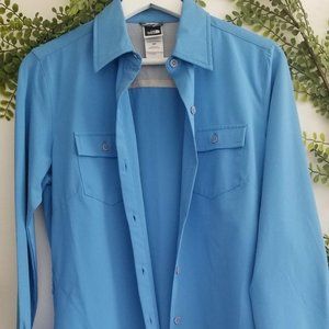✴ The North Face Blue Gym Shirt Size S